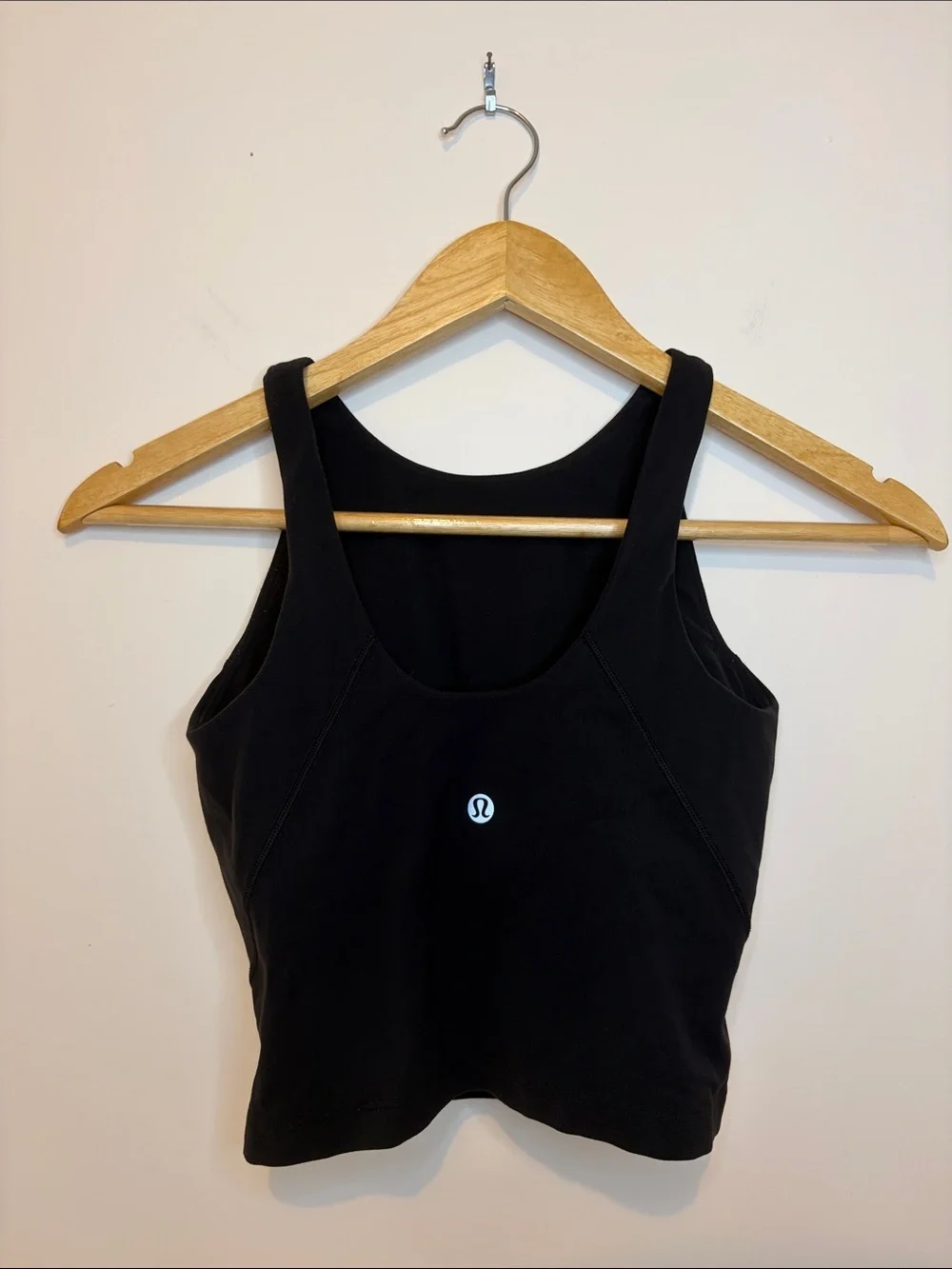 Lululemon Align High Neck Cropped Tank Black Size 2